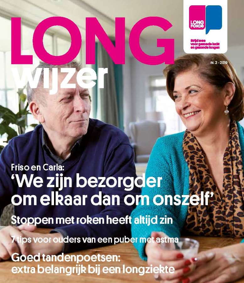 Titelblad van de Longwijzer, editie 3 van 2024